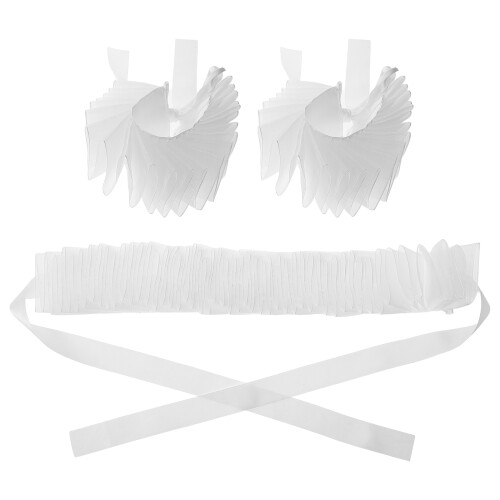 1Ensemble Plissé Style Elizabethan En Polyester Pour Costume