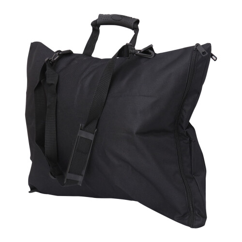 2Pcs Waterproof Black Canvas Drawing Board Bag with Zipper Tote Handle