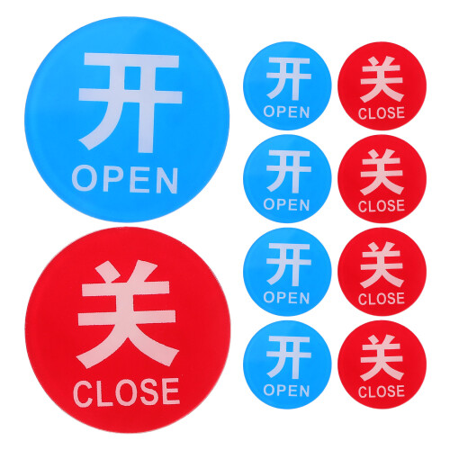 2Ensembles Stickers Eau Chaude Froide Pour Robinets