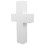 3Pcs White Foam Cross Cake Dummies for Baking and Celebration 1