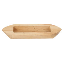 5Pcs Wooden Boat Models Khaki Rustic Decor for Bedroom Office