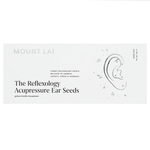 Mount Lai, Semi per l'orecchio per la riflessologia e l'acupressione, 60 Semi per l'orecchio 1