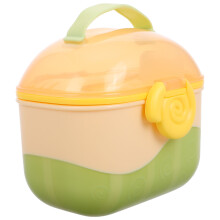 2Pcs Baby Food Dispenser Light Green PP Milk Powder Container Travel
