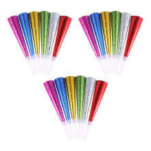 36Pcs Reusable Birthday Party Whistles Plastic Noise Makers Assorted