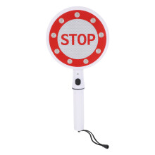 High-Brightness LED Handheld Traffic Control Sign Plastic