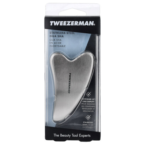 Tweezerman, Stahlstahl-Gua-Sha, 1 Stück 1
