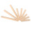 72Pcs Wood Straight Ruler Set Khaki Measuring Tools for Math 1