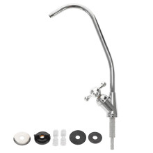 3Pcs Drinking Water Faucet for Kitchen Stainless Steel Silver