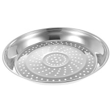 2Pcs Lightweight Stainless Steel Steamer Basket for Home Food Steaming