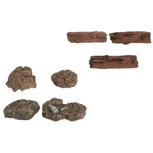 14St Levendige Mini Landschap Model Toy Set Met En