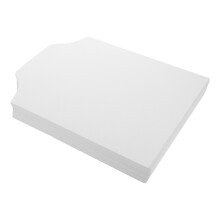 300Pcs Heavy Duty White Cardboard Folding Forms for Shirt Protection