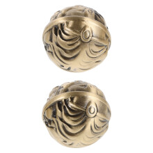 3Pairs Premium Brass Hand Massage Balls for Finger Dexterity At Home