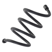 Tuyau De Douche Noir Acier Inoxydable Flexible Résistant