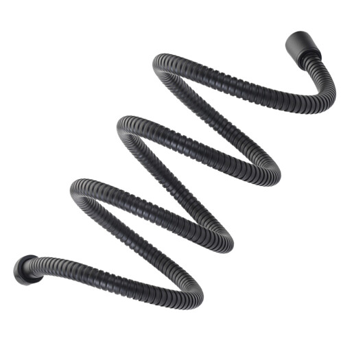 Tuyau De Douche Noir Acier Inoxydable Flexible Résistant