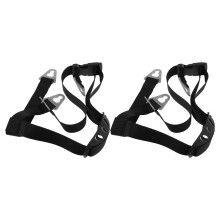 6Pcs Black Hard Hat Chin Rope with Quick Adjustment Buckle for