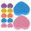 250Pcs Assorted Color Nail Buffers Sponge Nail Files Manicure Tools 1