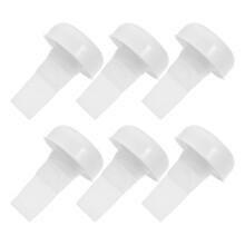 30Sets Reusable White Drain Seal Plug for Washer Hose and Sewer Drain