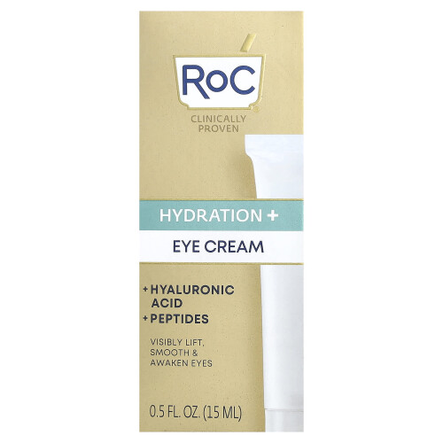 RoC RoC, Multi Correxion, Hydrate + Plump, Oogcrème, 0,5 fl oz (15 ml) 1