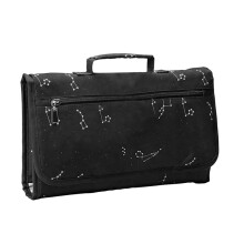 Portable Changing Pad - One-Hand Diaper Change Pad for Baby Diaper Bag or Changing Table. Unisex Baby Shower Gifts Black