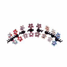 96Pcs Assorted Color Hair Clips Crystal Claws for Decoration