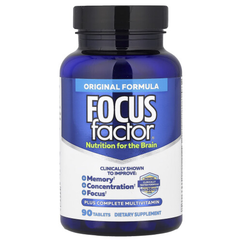Focus Factor, Ravitsemus Aivoille, 90 Tabletti 2