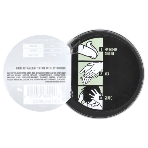 Axe, Styling, Texturiserende Crème, Medium Hold/Medium Shine , 2,64 oz (75 g) 1