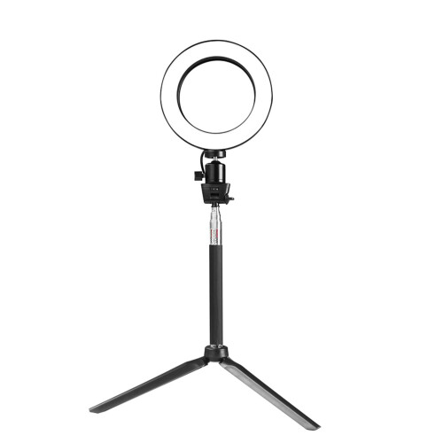 5 in 1 LED Supplementary Ring Lamp Black for Video Makeup