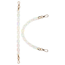 2St Meerkleurige Acryl Tasketting, Veelzijdige Stijlvolle Schouderriem