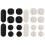 40Pcs Cable Organizer Clips White Tpr Self-Adhesive Cord Holders 1