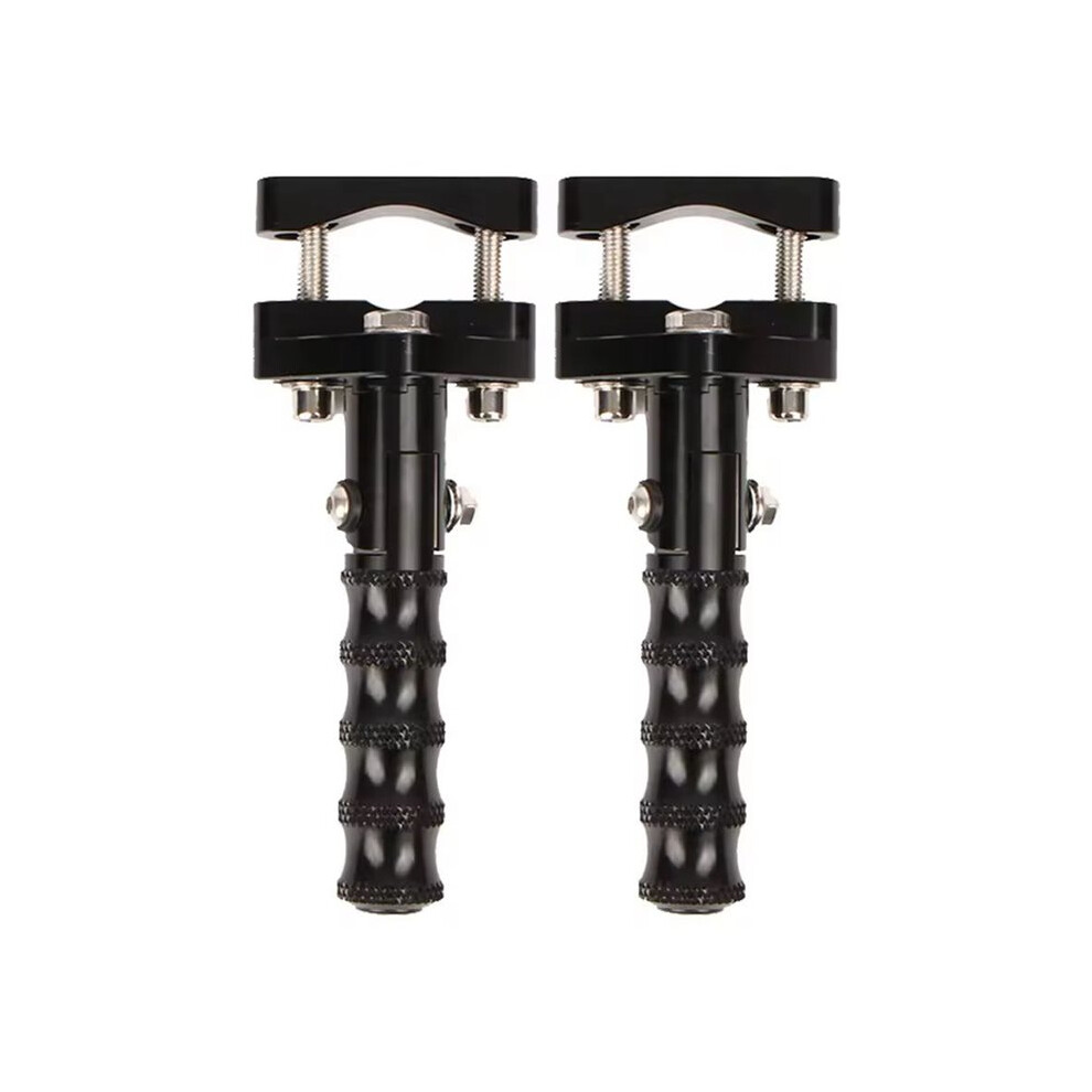Motorcycle Footrests Highway Rotatable Folding Foot Pegs 22-28Mm For R1200gs Adv R1250gs Lc S1000xr F900r Black 6133266906336