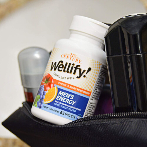 21st Century, Wellify! Männer-Energie, Multivitamin-Multiminerale, 65 Tabletten 2