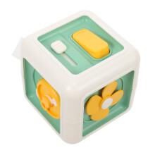 Multi Toddler Busy Board Cube Montessori Fine Motor Skills Toy