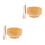 2Ensembles Ensemble Bol Bois Kaki Outils DIY Réutilisables 8