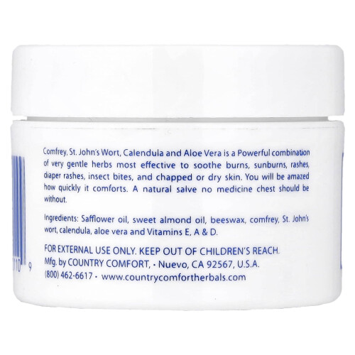 Country Comfort, Φυτική Γνώση, Κωμόρεια-Αλόη Βέρα, 1 oz (28 g) 1