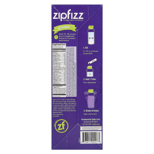 Zipfizz, Μίγμα Ενέργειας, Κεράσι, 20 Τυμπάνια, 0.39 oz (11 g) Κάθε 1