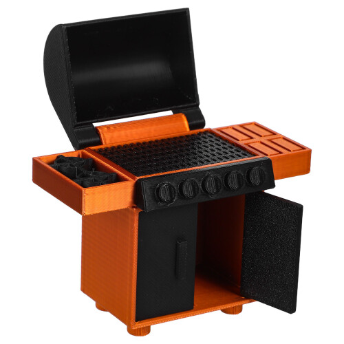 2Pcs Miniature Barbecue Rack Pla Pretend Play Kitchen Toy