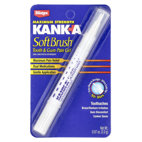 Blistex Blistex, Kank-A, Gel per Dolore della Bocca e Gengive, 0,07 oz (2 g) 1