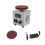 Electric  4 Inch Disc Sander 150W Multi-Function Exterior Polisher with LCD Display Adjustable Speed US Plug 2
