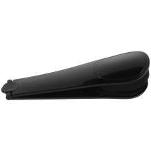 4St Zwarte Lotion Applicator Voor Rug Met Spons En Inklapbare Borstel