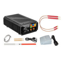 Portable Spot Kit 10000W Dual Pulse Battery Welding Machine with LCD Screen 0.1-0.3mm Strip Weldable