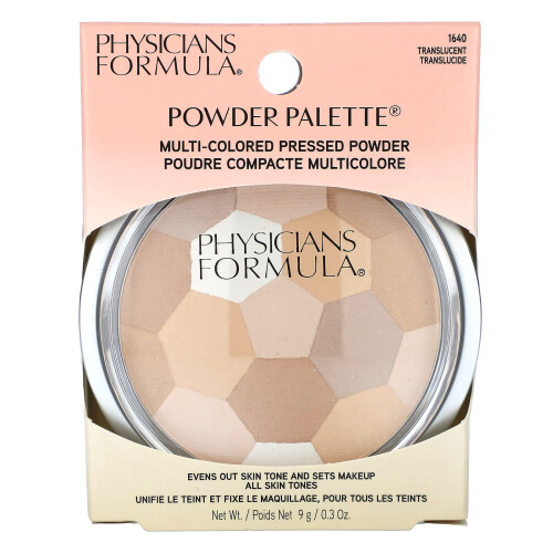 Physicians Formula, Powder Palette, Multi-Colored Pressed Powder, 1640 Translucent, 0.3 oz (9 g) 1