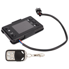 Parking Heater LCD Monitor Remote Controller Set for Cars Vehicles Ships, Digital Thermostat Timer Control Panel