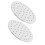 4Pcs Easy-Install Stainless Steel Noodle Press Discs for Pasta Maker 2