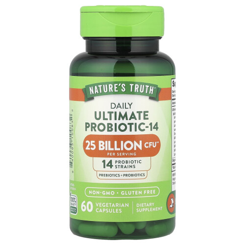 Nature's Truth, Άκρως Πρωτεΐνη-14, 25 Δισεκατομμύρια, 60 Βοτανικά Φύλλα 2