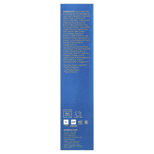 Andalou Naturals, Πουρ Πορέ Τόνερ, Σιδηροπλάκα, 6 fl oz (178 ml) 2