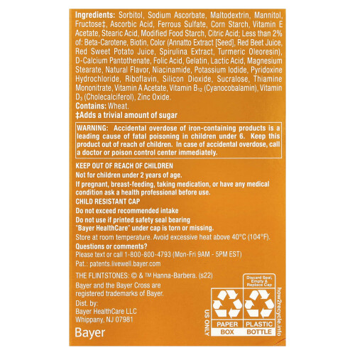 Flintstones, Children's Multivitamin, + Immunity Support, 90 Chewable Tablets 2