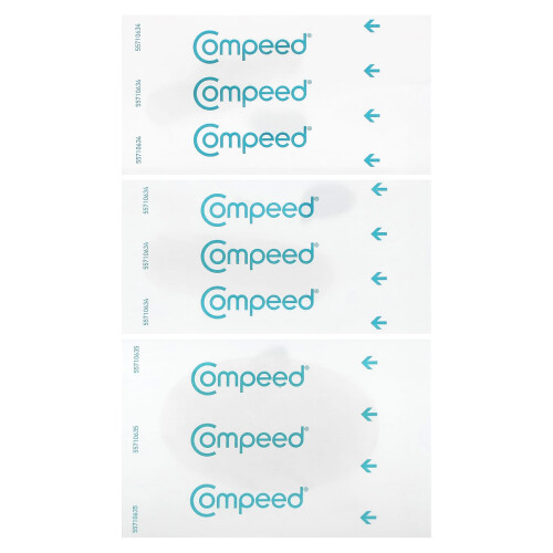 Compeed ΚΟΜΠΕΔ, Προηγμένη Θεραπεία για Βλάβη, Μικτές Μεγέθους, 12 Ενεργά Γελοπώματα 2