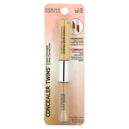 Physicians Formula, Concealer Twins Cremaluna, 3056 Giallo/Luce, 0.24 oz (6.8 g) 1
