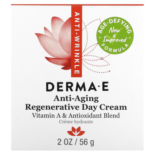 DERMA E, Anti-Aging Regenererende Dagcreme, 2 oz (56 g) 1