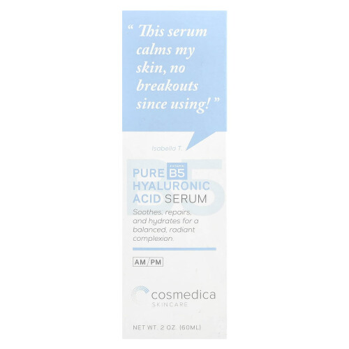 Cosmedica Skincare, Πουρές Υαλουρονικού Οξέος + Βιταμίνη Β5, 2 oz (60 ml) 1